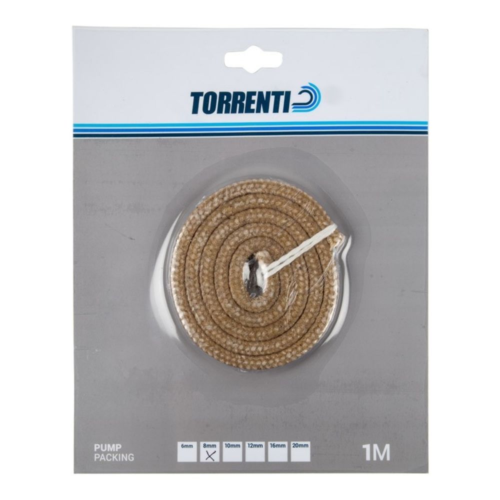 TORRENTI PACKING PUMP TEFLON 6MM 1M