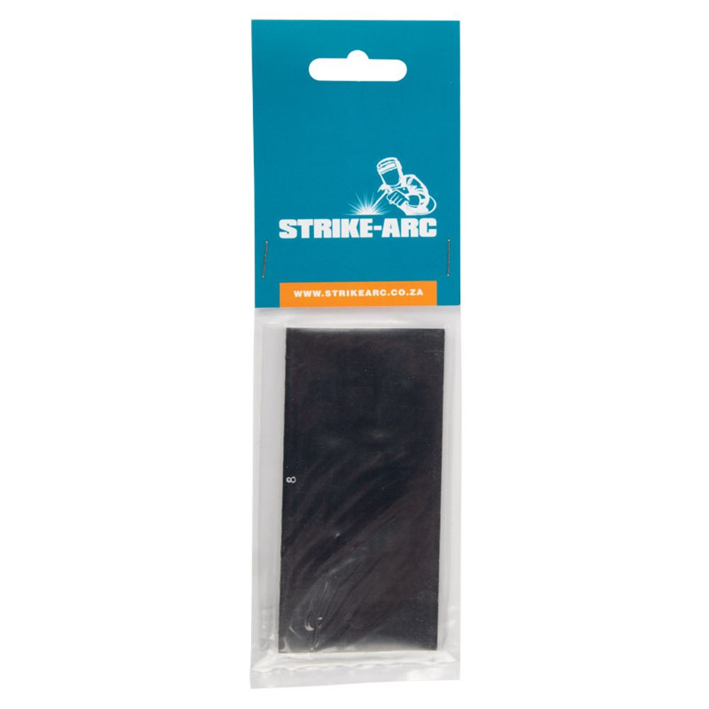STRIKE-ARC WELDING HELMET LENS GLASS DARK SHADE 8