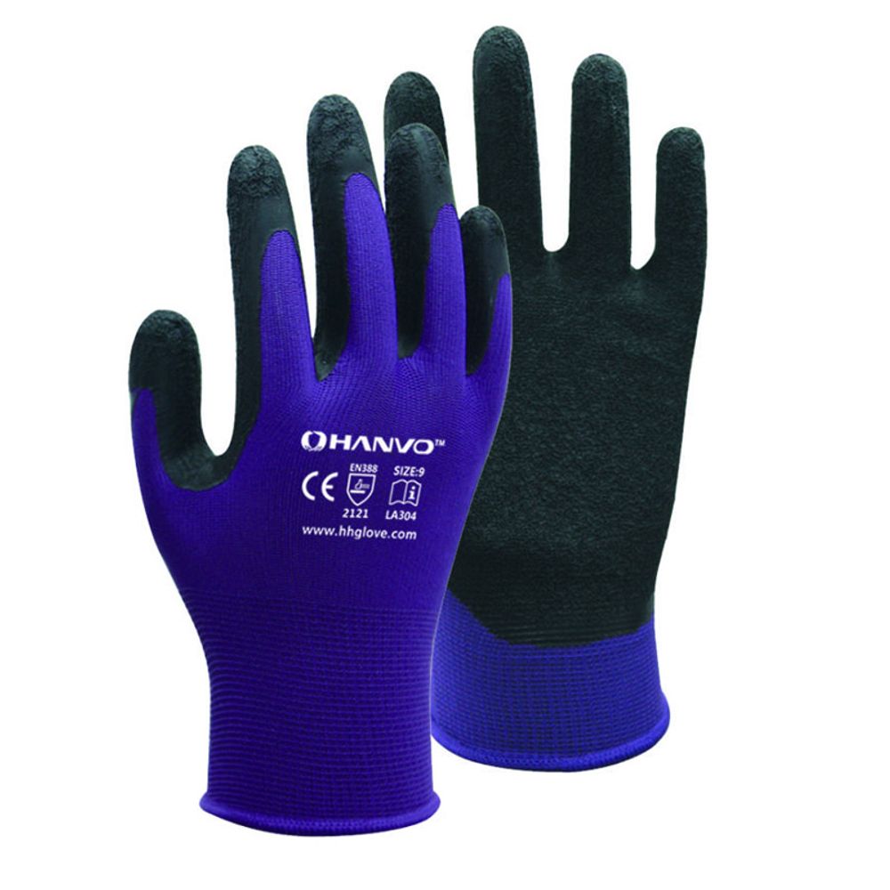 HANVO GLOVE GENERAL PURPOSE LATEX LIGHT B