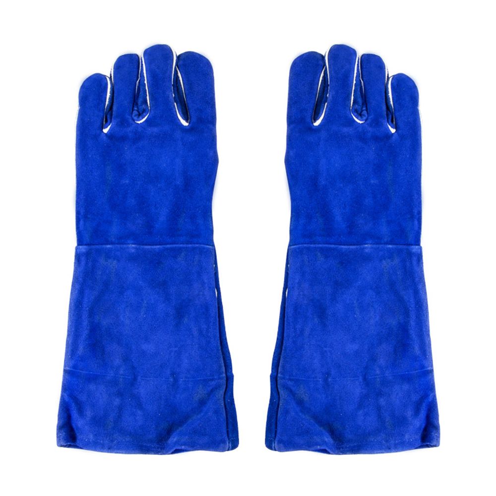 STRIKE-ARC WELDING GLOVE DBL PALM BLU 40CM