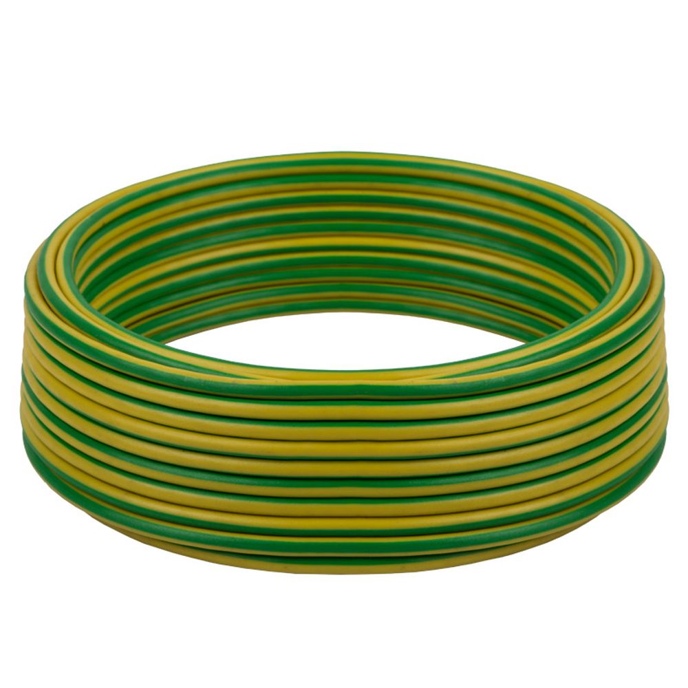 Cable House Wire Green And Yellow 10m 1.5mm