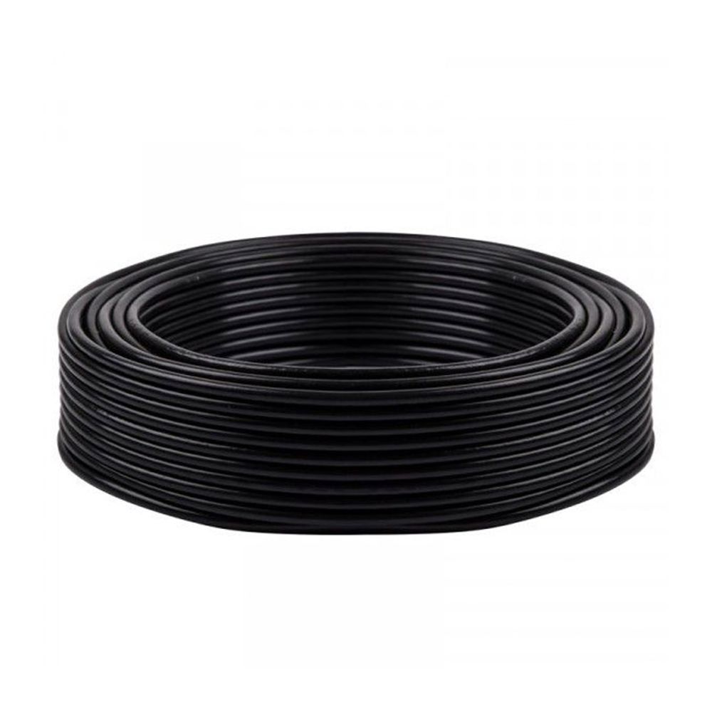 CABLE HOUSE WIRE BLACK 10M 2.5MM