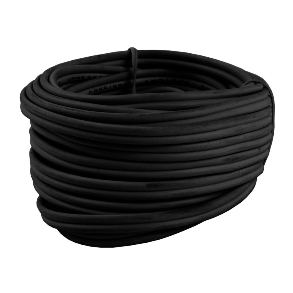 Cable Ripcord Black 100m 0.5mm