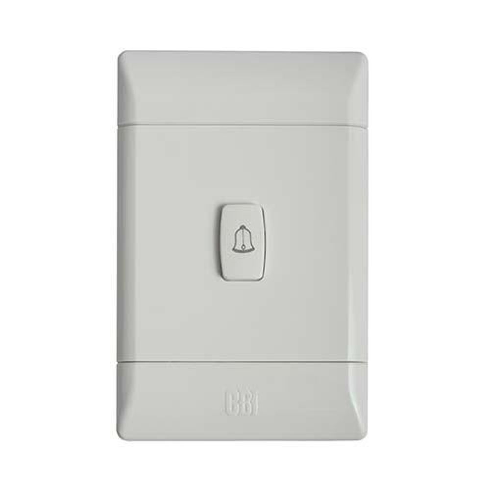 CBI Bell Switch 2x4 White