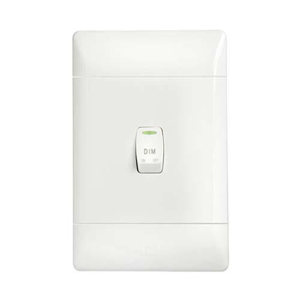 CBI Light Switch Dimmer Unit 2x4 White