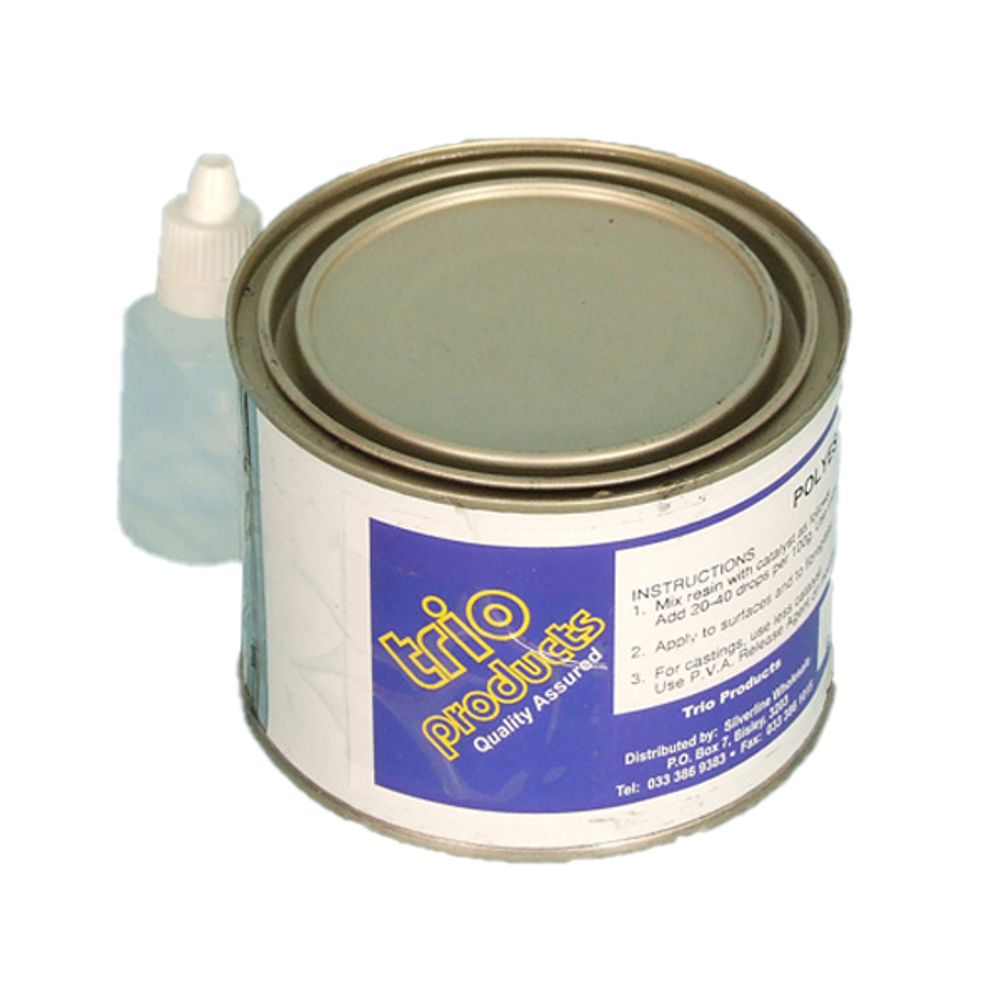 TRIO Fibreglass Resin + Catalyst 1kg