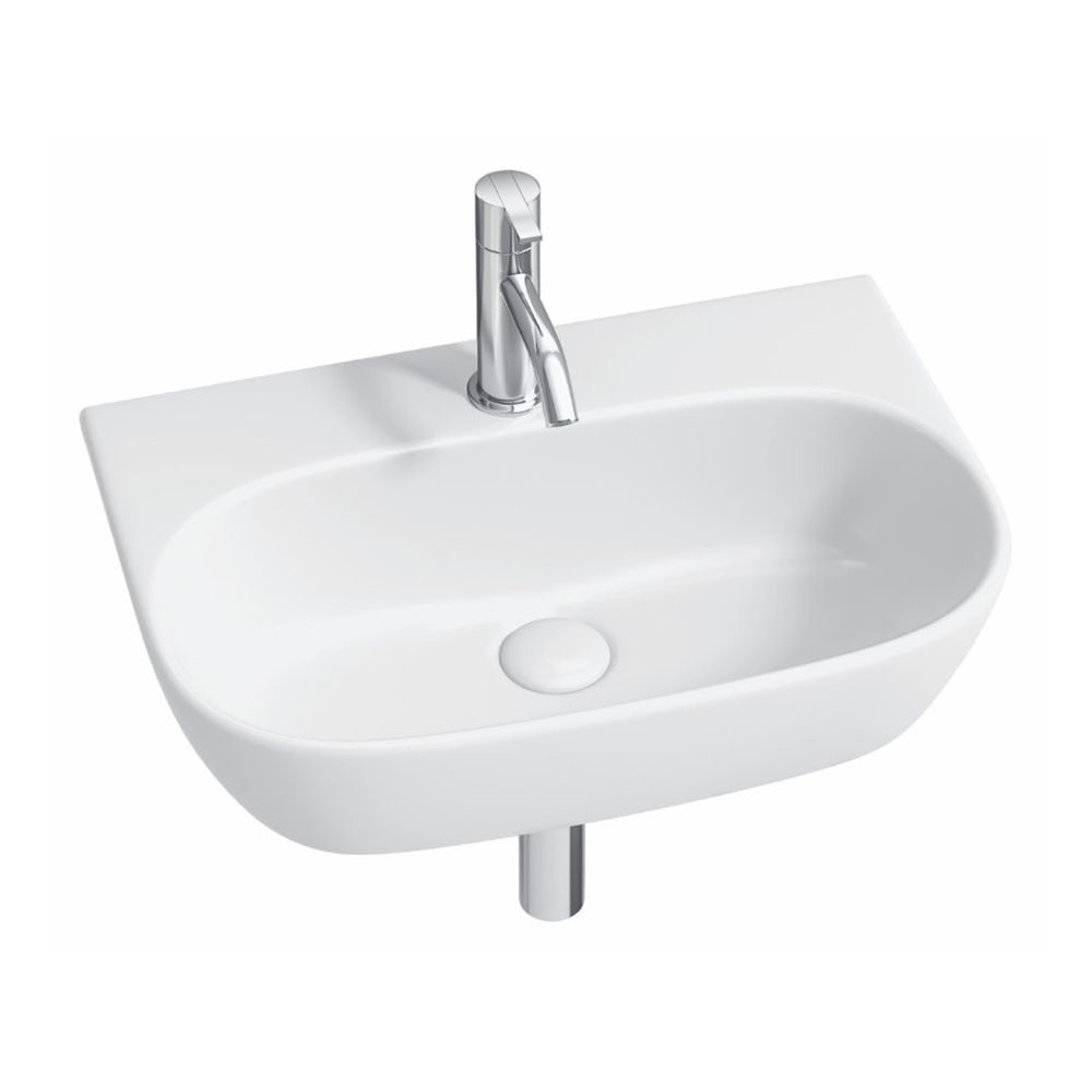 BASIN WALL HANG SCORPIO 1T/H 470X320X140MM