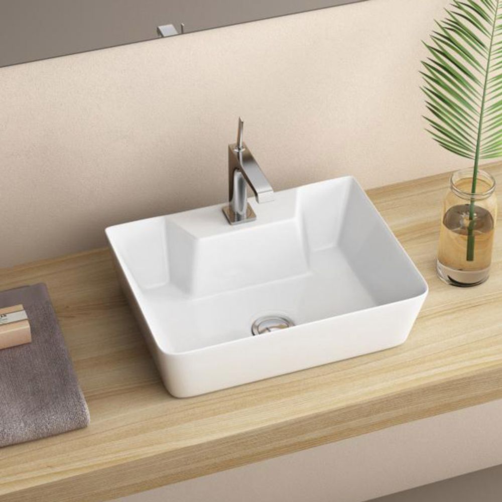 BASIN FREE STANDING YORK 1T/H SQ 400X305X115MM