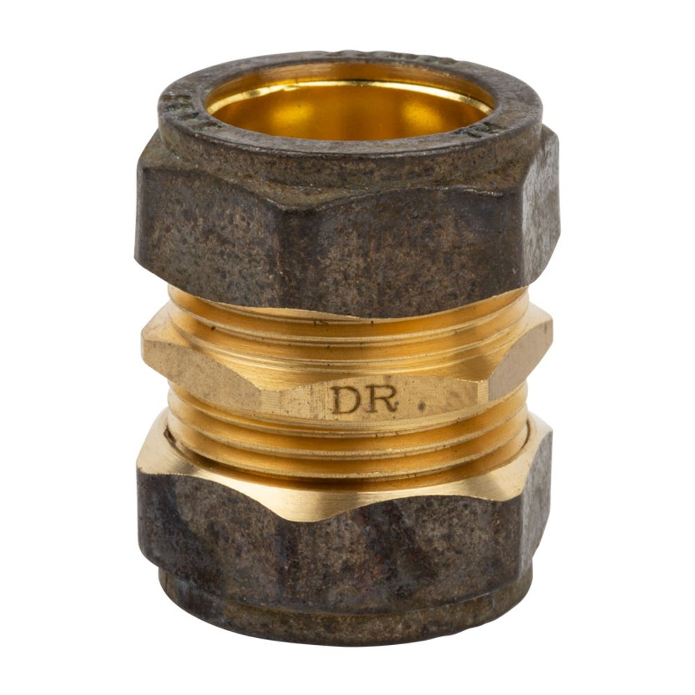 Compression Brass Coupler Cxc 22mm Sabs