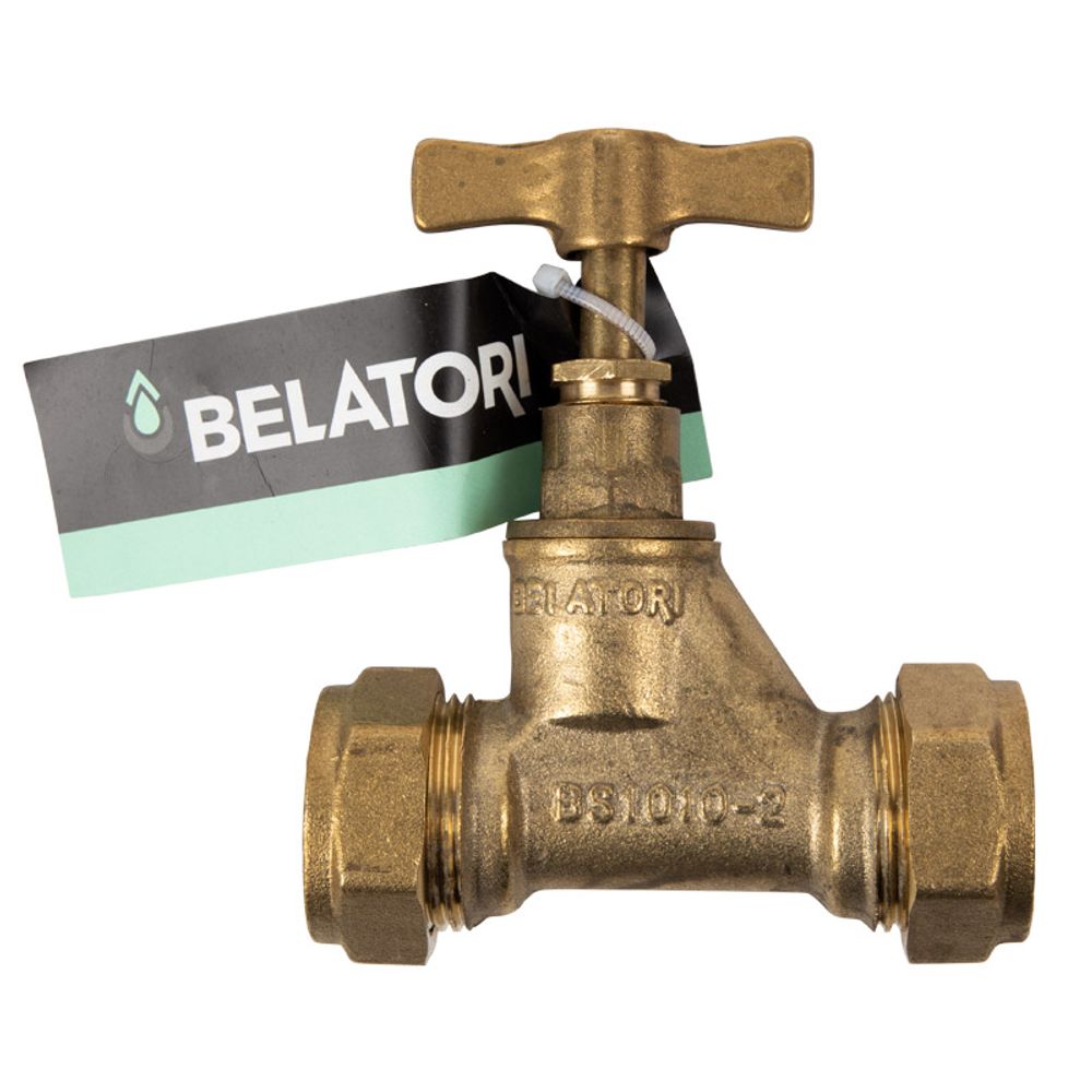 Tap Stop Brass Cxc BELATORI 15x15mm