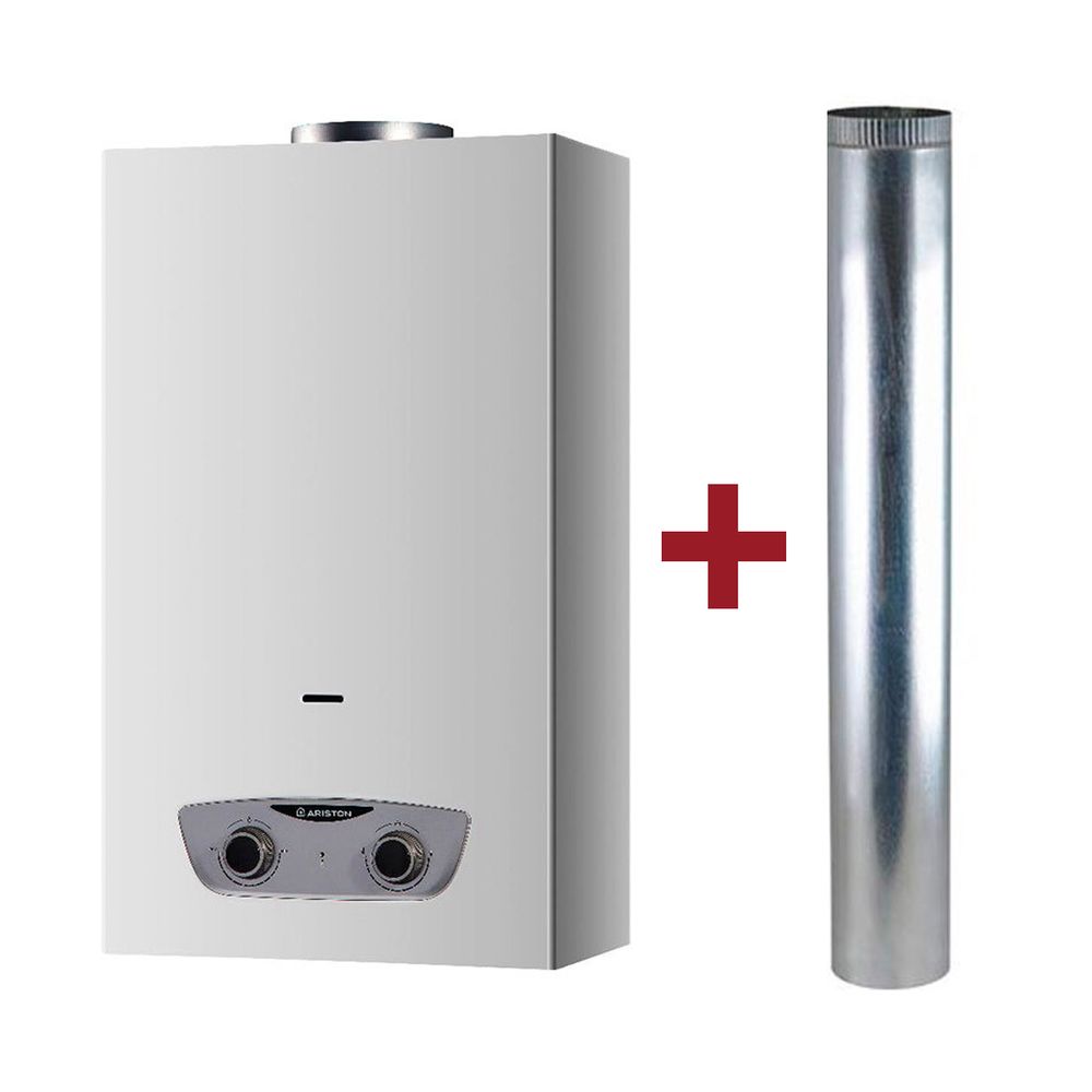 Geyser Gas ARISTON Fast R Onm 14 Lpg +fluepipe