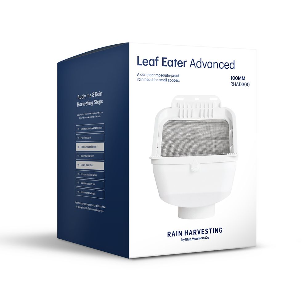 Rainwater Harvesting Leaf Eater Advanced 100mm