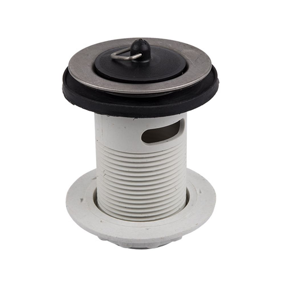 WASTE BASIN SLOTTED PVC 32MM - PACKED