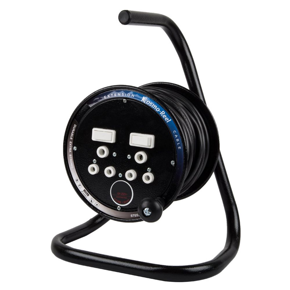 NEXUS Extension Reel Steel 15m 1.5mm 16a