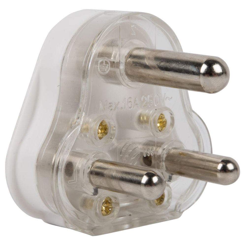 NEXUS Plugtop Hollow Pin 5 Pack White