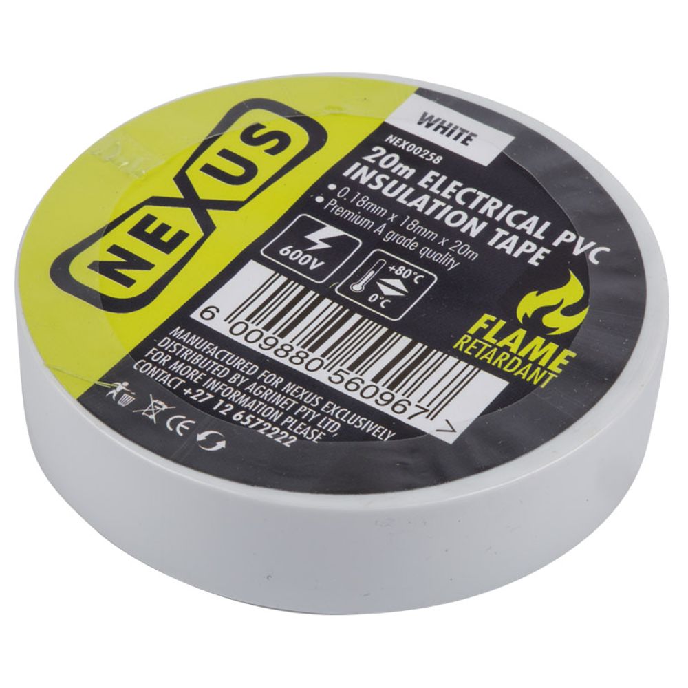 NEXUS Insulation Tape 20m White