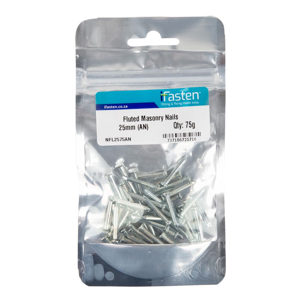 IFASTEN Nail Masonry Fluted 25mm 75g Pp