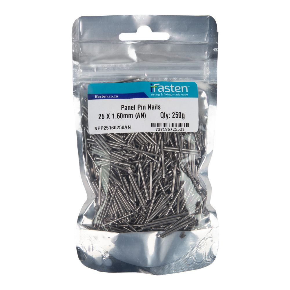 IFASTEN Nail Panel Pin 25mmx1.60mm 250g Pp