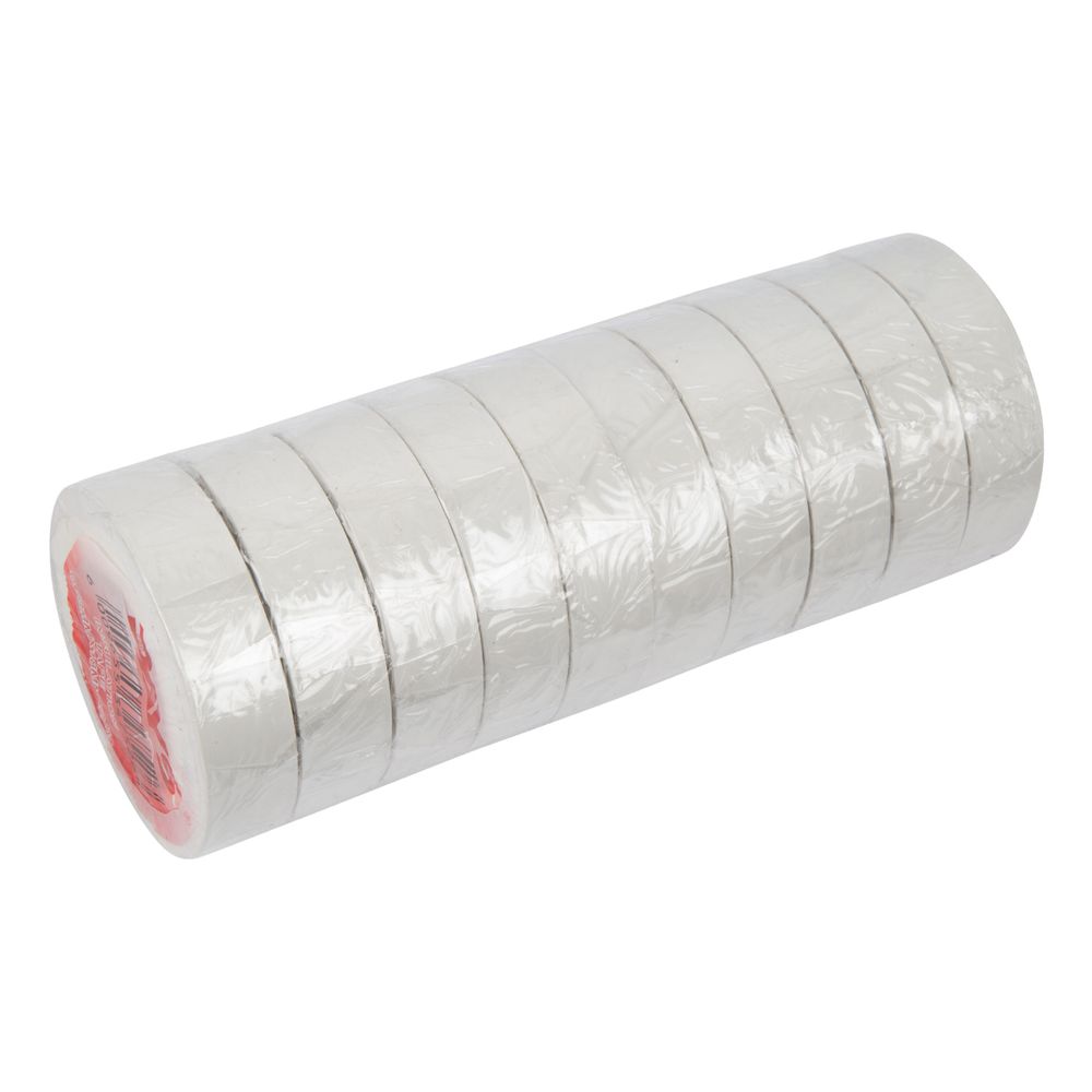 PAYS Insulation Tape 10 Pack 20m White