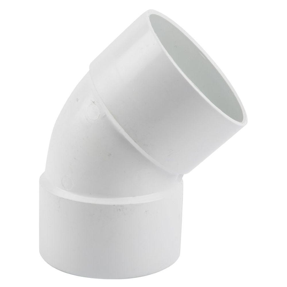 Pvc Gutter Round Downpipe Bend 45deg