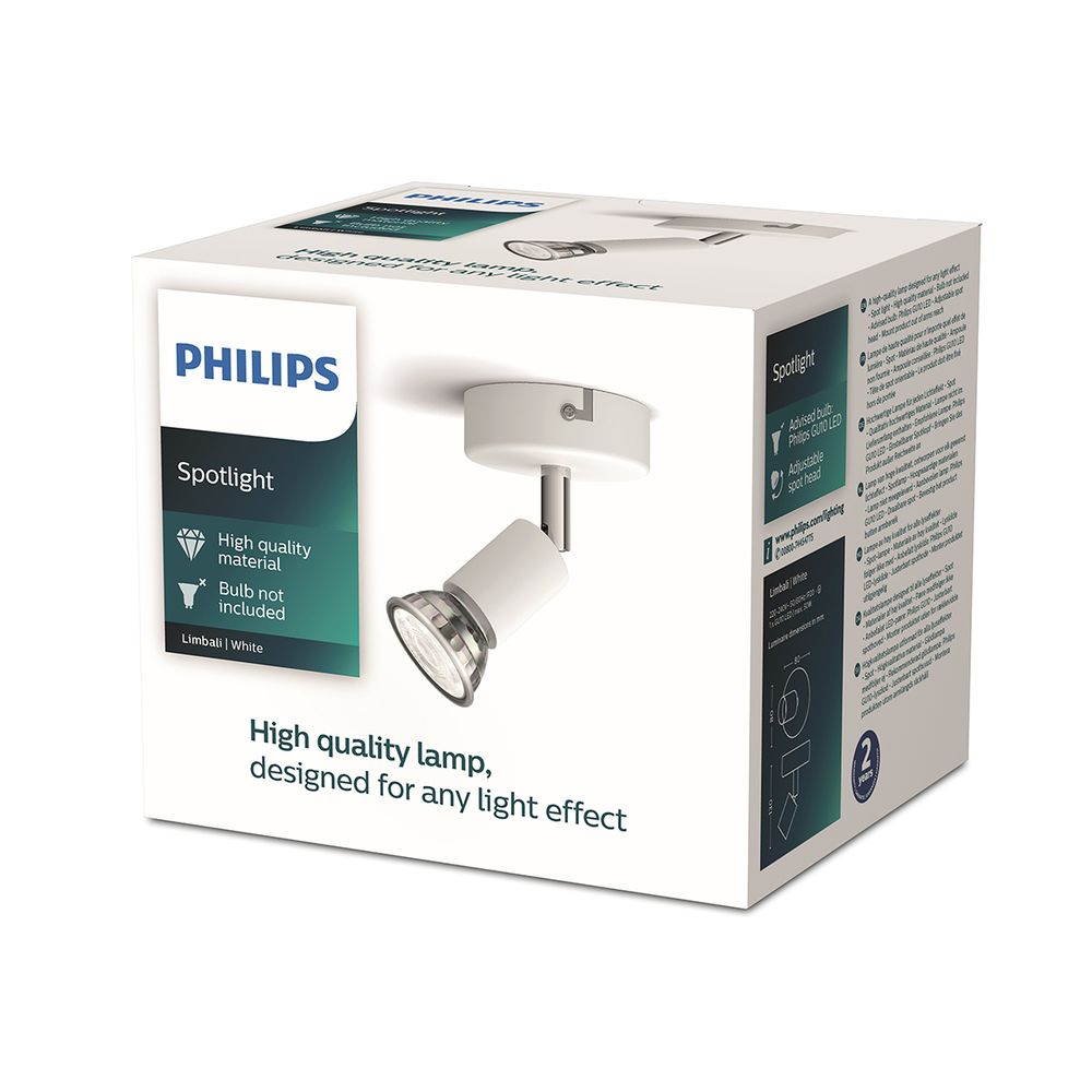 PHILIPS SPOTLIGHT SINGLE 1X50W ROUND TYPE