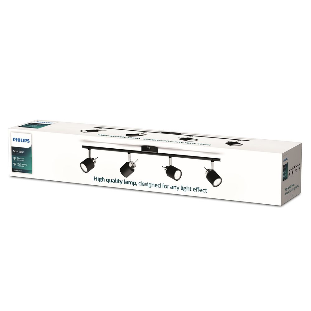 PHILIPS SPOTLIGHT TUBE BLACK 4X35W DOWNLIGHTER
