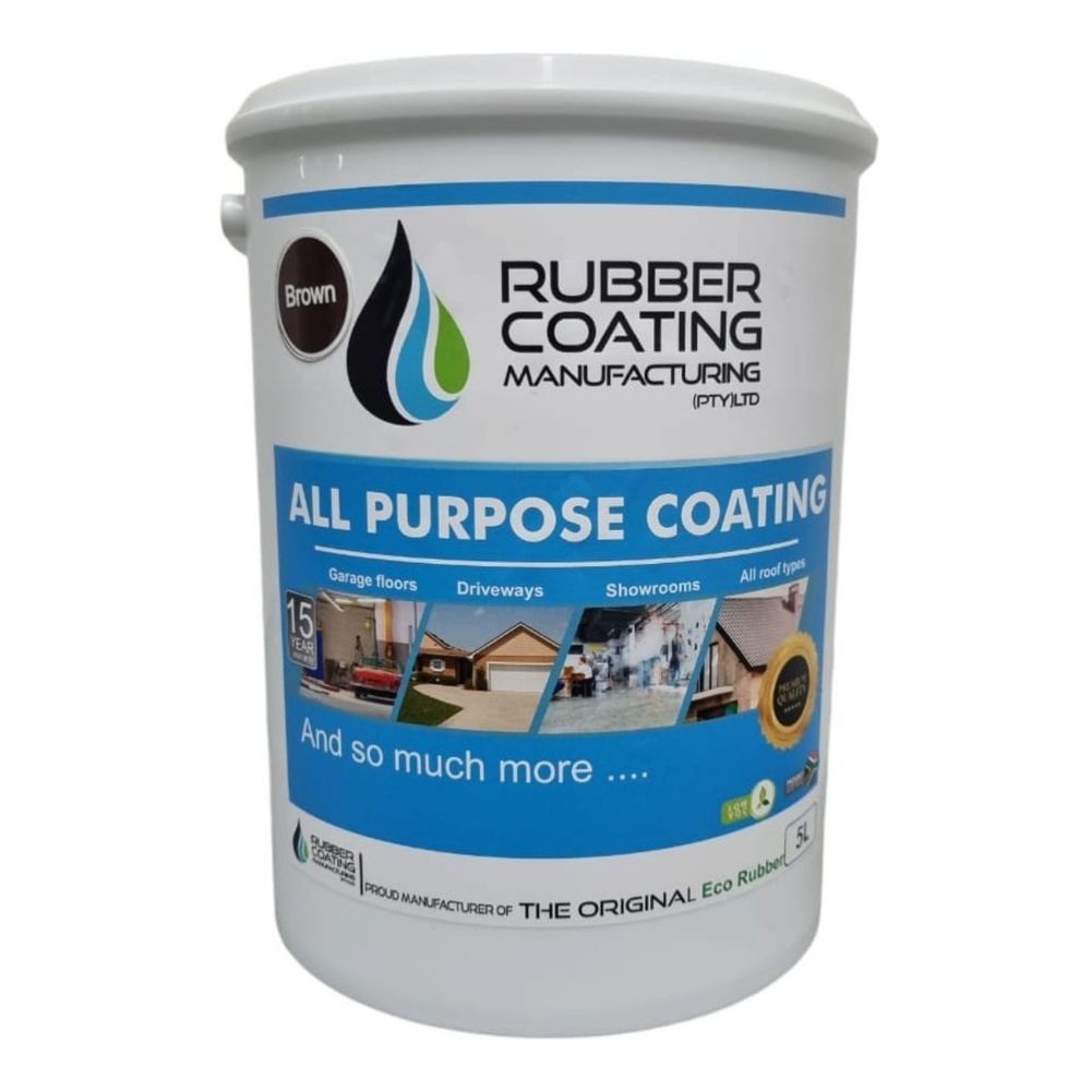 RCM ALL PURPOSE COATING BROWN 5L