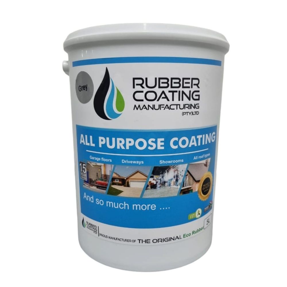 RCM ALL PURPOSE COATING LIGHT GREY 5L