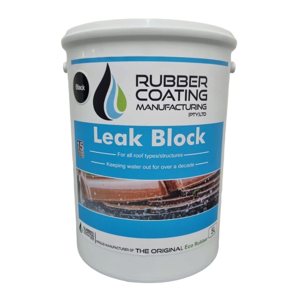 RCM LEAK BLOCK BLACK 5L