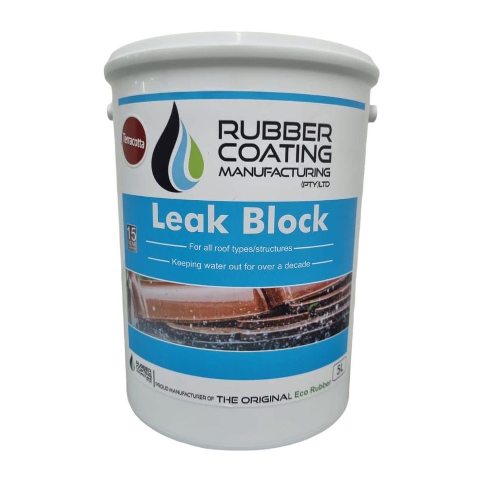 RCM LEAK BLOCK TERRACOTTA 5L