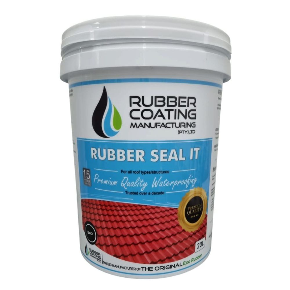 RCM RUBBER SEAL - BLACK 20L