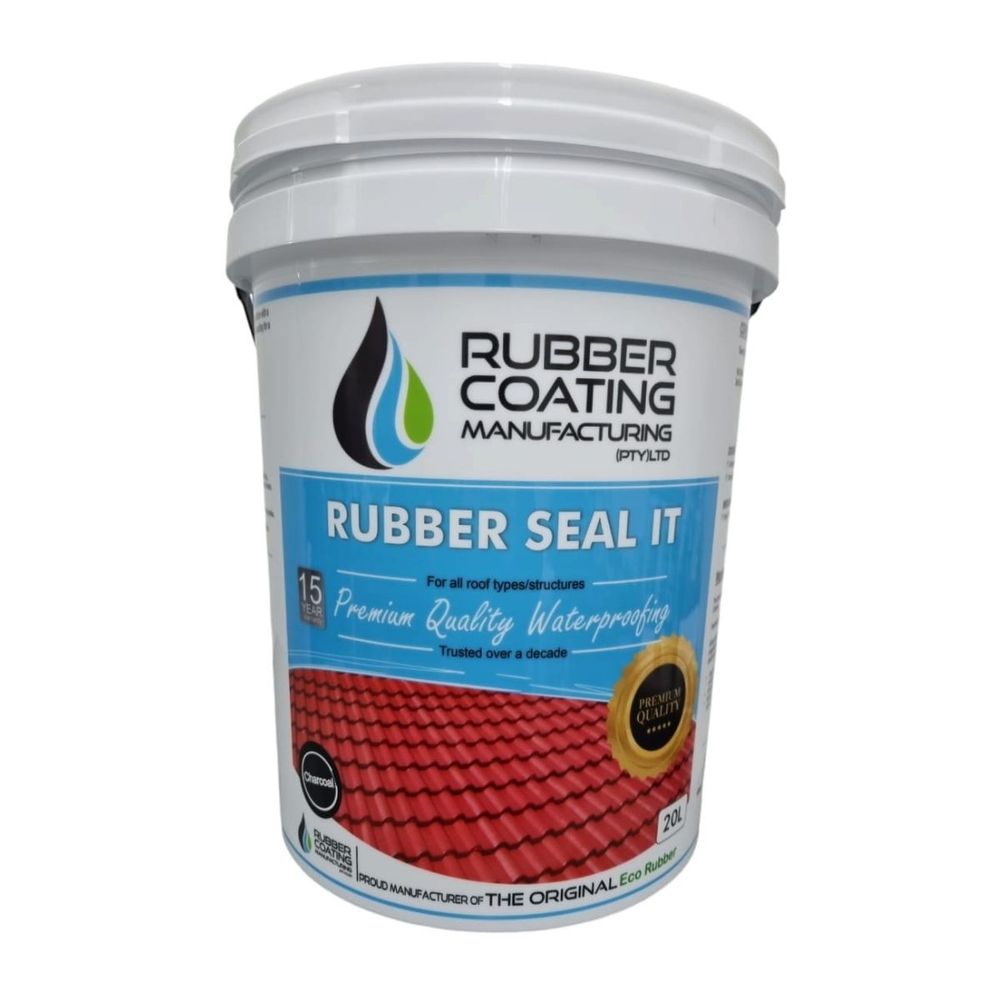 RCM RUBBER SEAL - CHARCOAL 20L