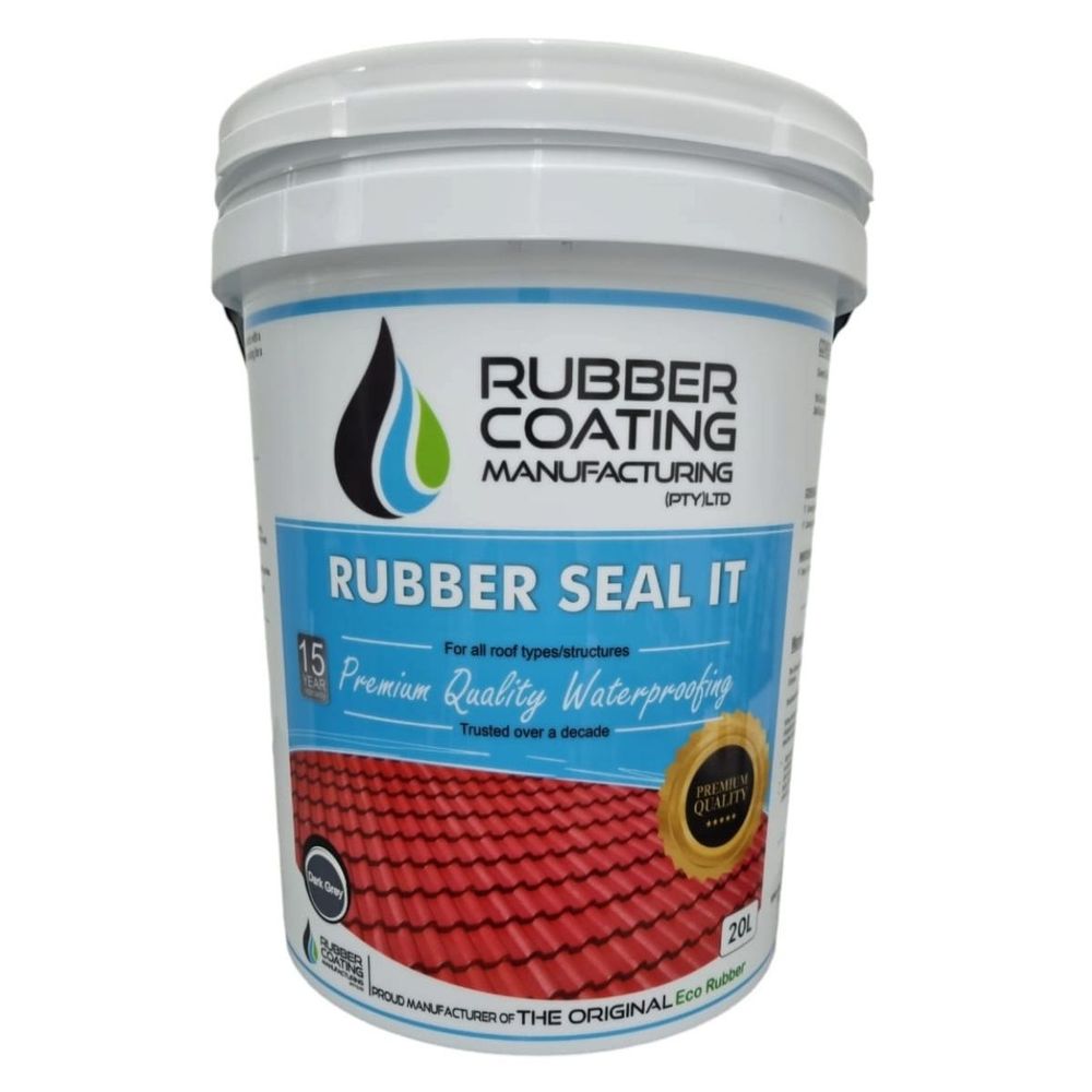 RCM RUBBER SEAL - DARK GREY 20L