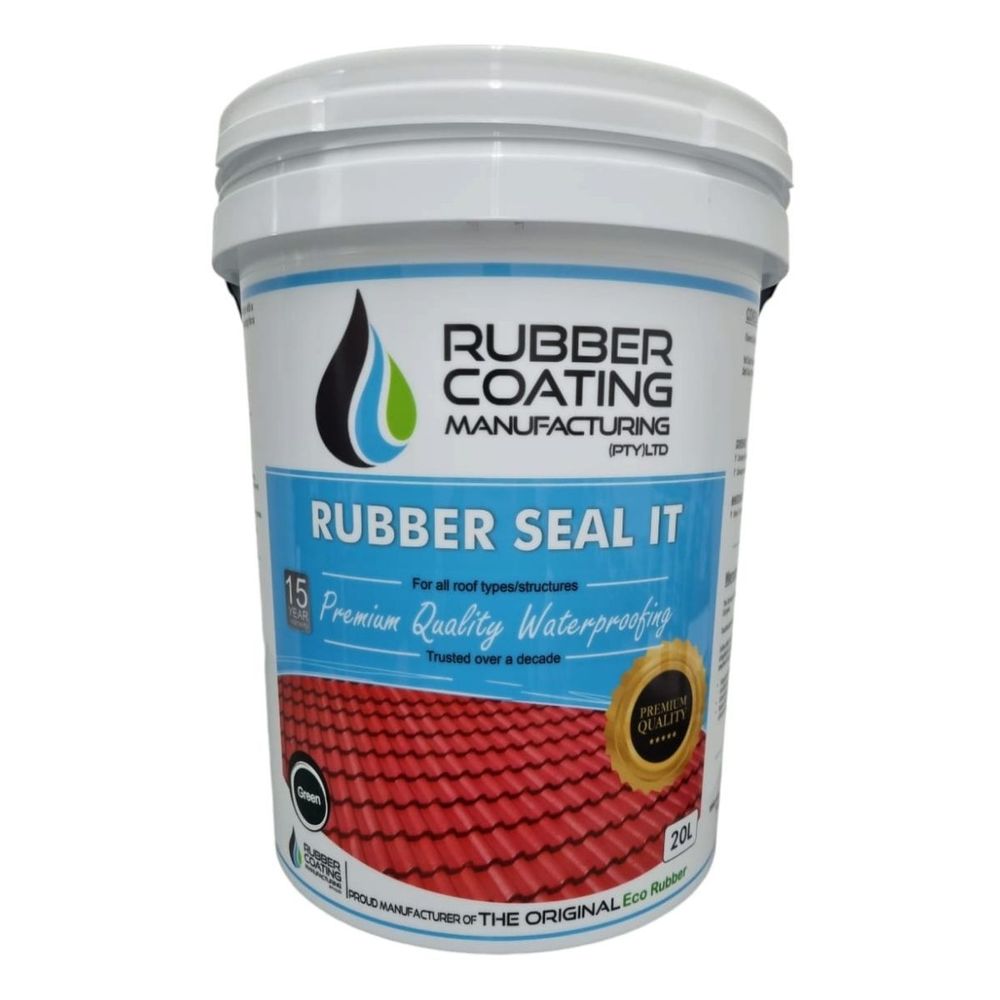 RCM RUBBER SEAL - GREEN 20L