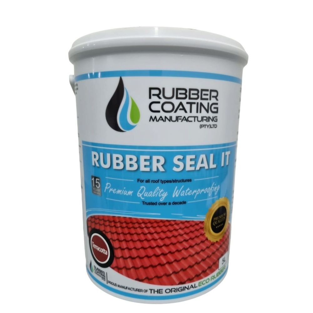 RCM RUBBER SEAL - TERRACOTTA 5L