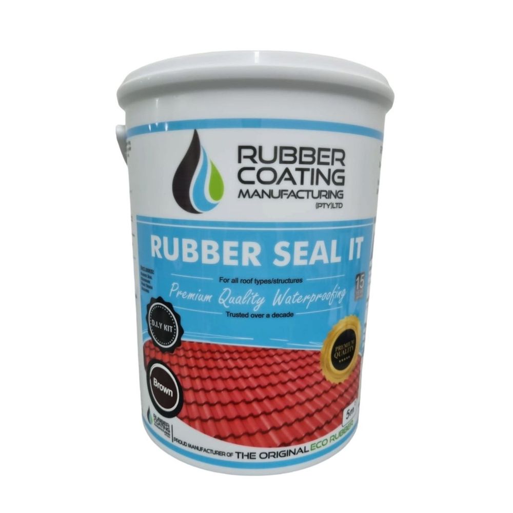 RCM RUBBER SEAL - BROWN 5L - DIY KIT
