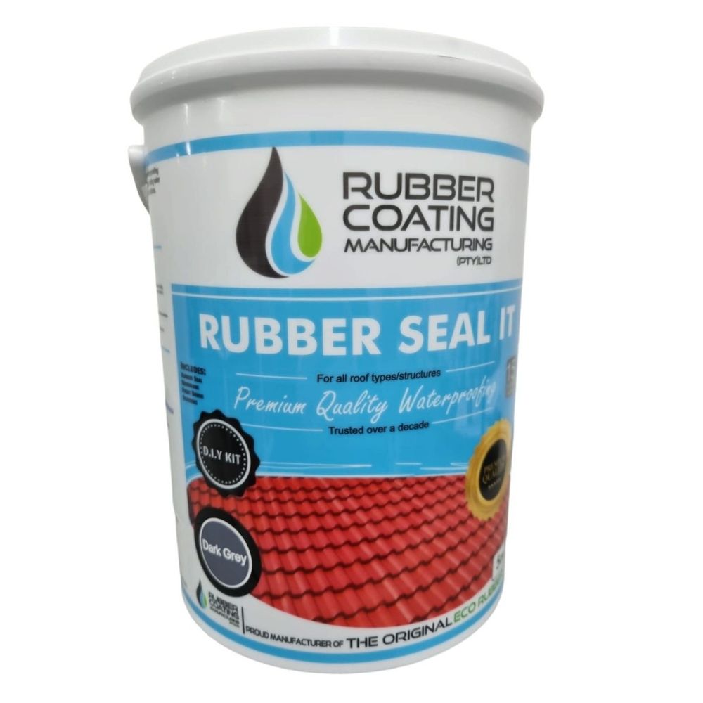 RCM RUBBER SEAL - DARK GREY 5L - DIY KIT