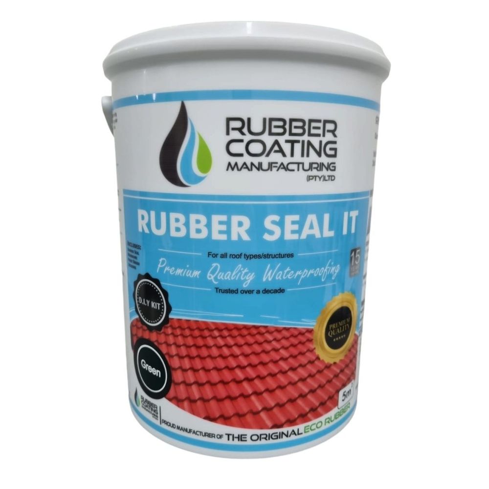RCM RUBBER SEAL - GREEN 5L - DIY KIT
