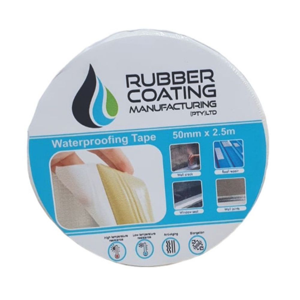 RCM WATERPROOFING TAPE 50MM X 2.5M