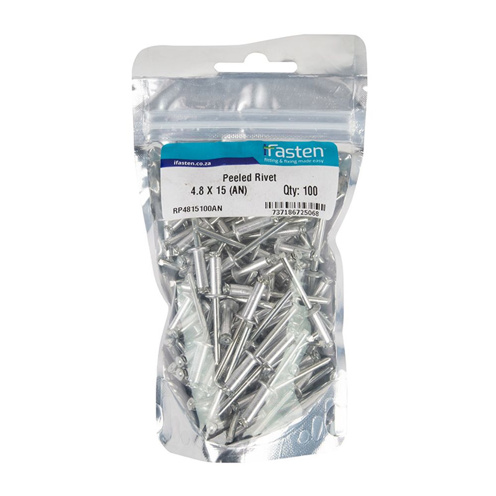 IFASTEN Rivet Peeled 4.8mmx15mm 100 Pp