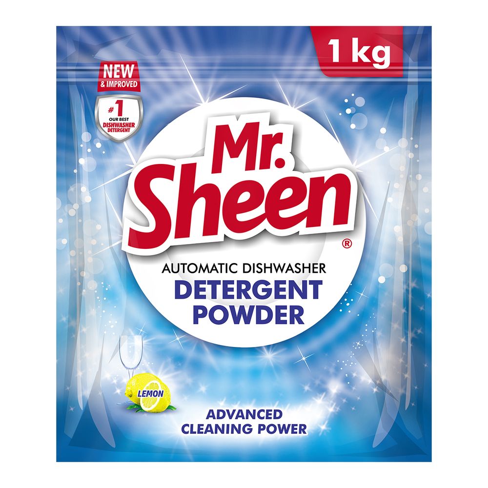 Mr Sheen Dishwasher Automatic Powder Lemon 1kg
