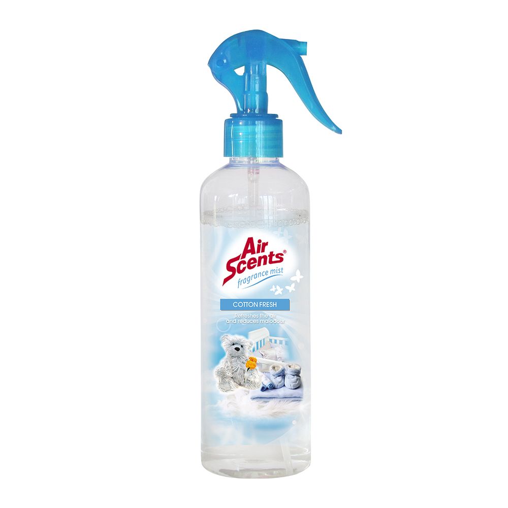 Air Scents Fragran Mist Spray Cotton Fresh 350ml