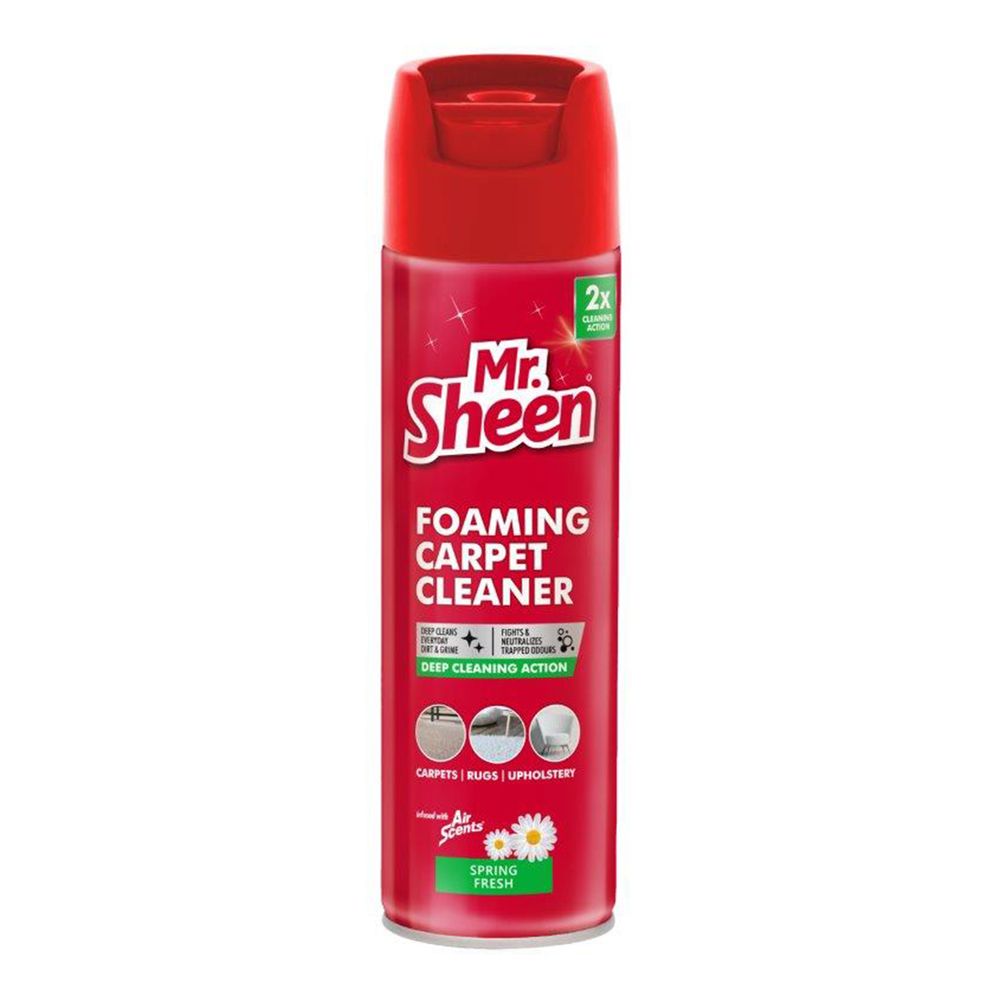 Mr Sheen Carpet Foaming Cleaner Aerosol 500ml