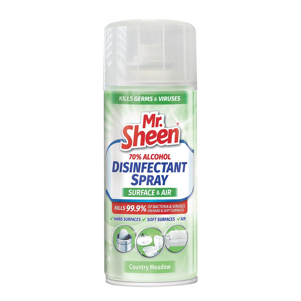 Mr Sheen Disinfec Spray Surf And Air Cmead 500ml