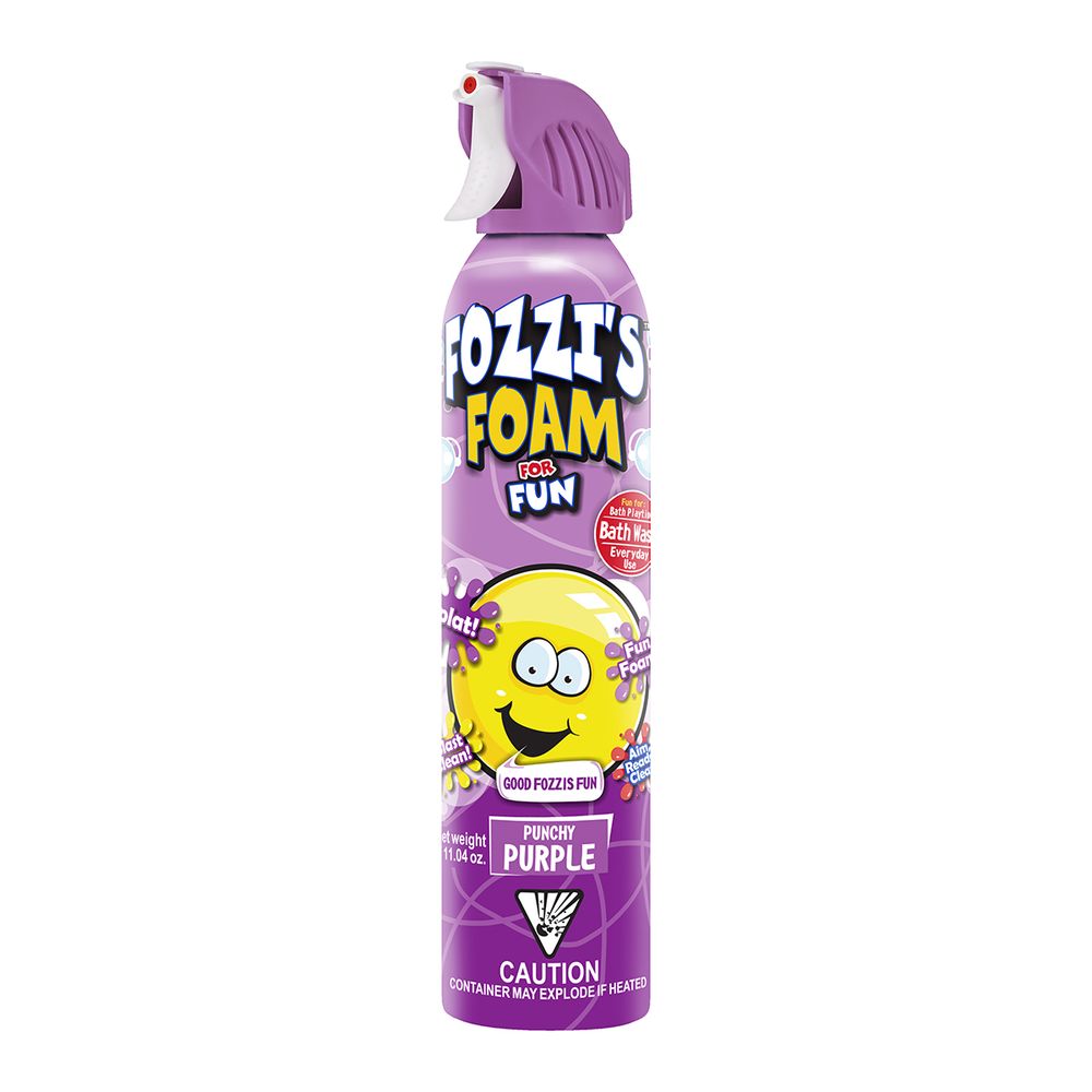 FOZZIS Foam For Fun Punchy Purple 340ml