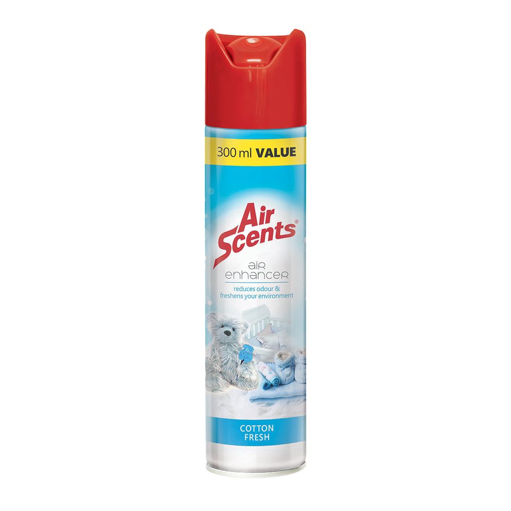 AIR SCENTS AIR ENHAN EXTRA VAL COTT FRESH 300ML
