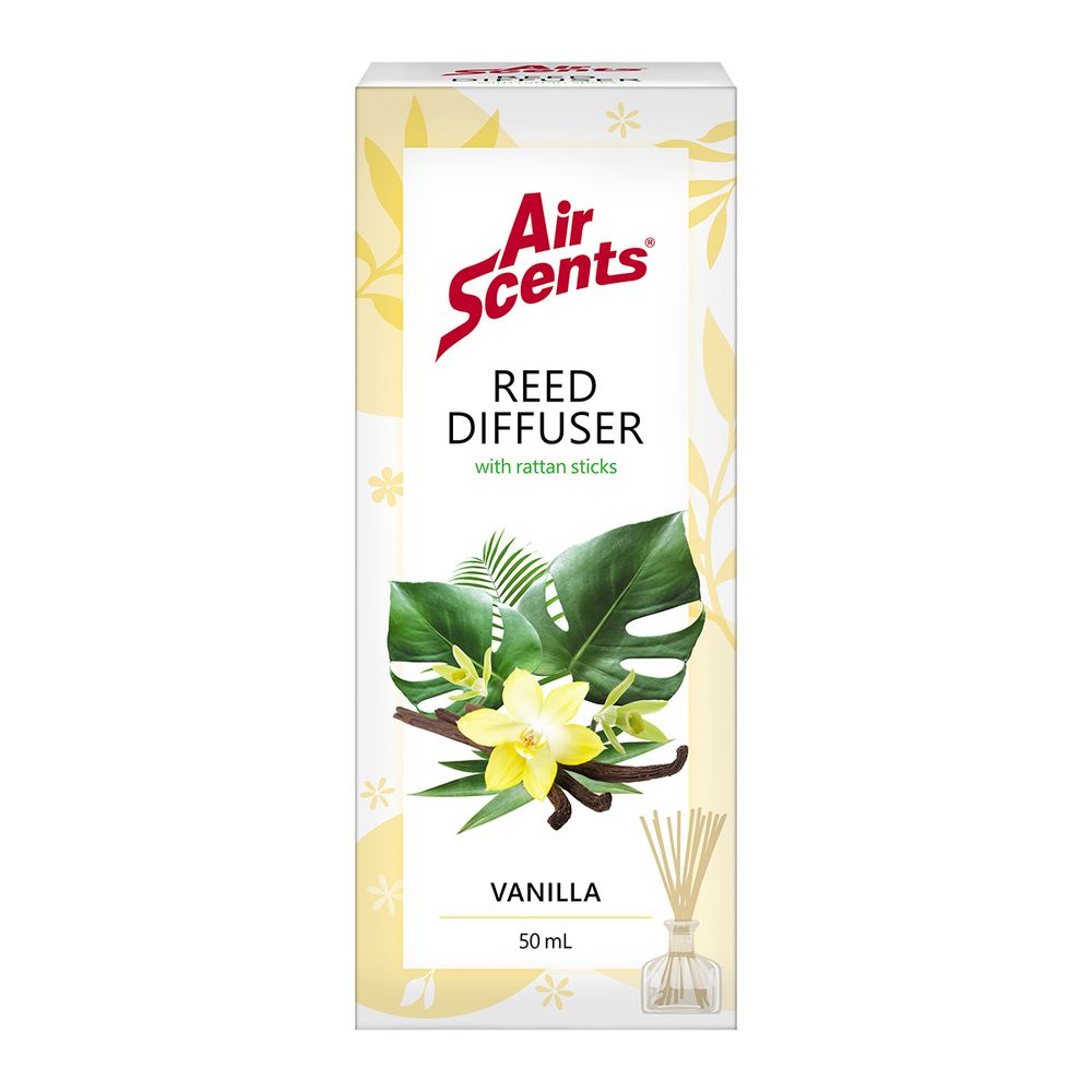 Air Scents Reed Diffuser Vanilla 50ml