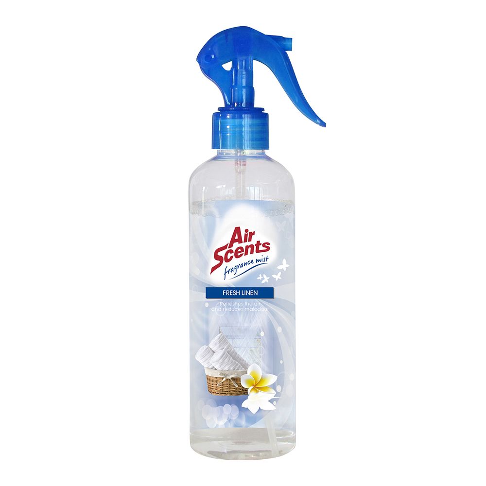 Air Scents Fragran Mist Spray Fresh Linen 350ml