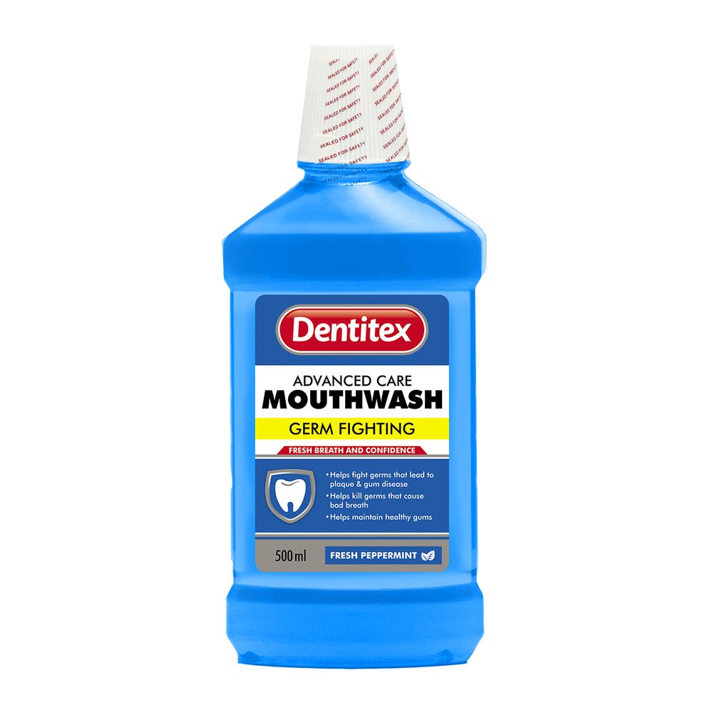 DENTITEX Mouthwash Fresh Pepermint 500ml