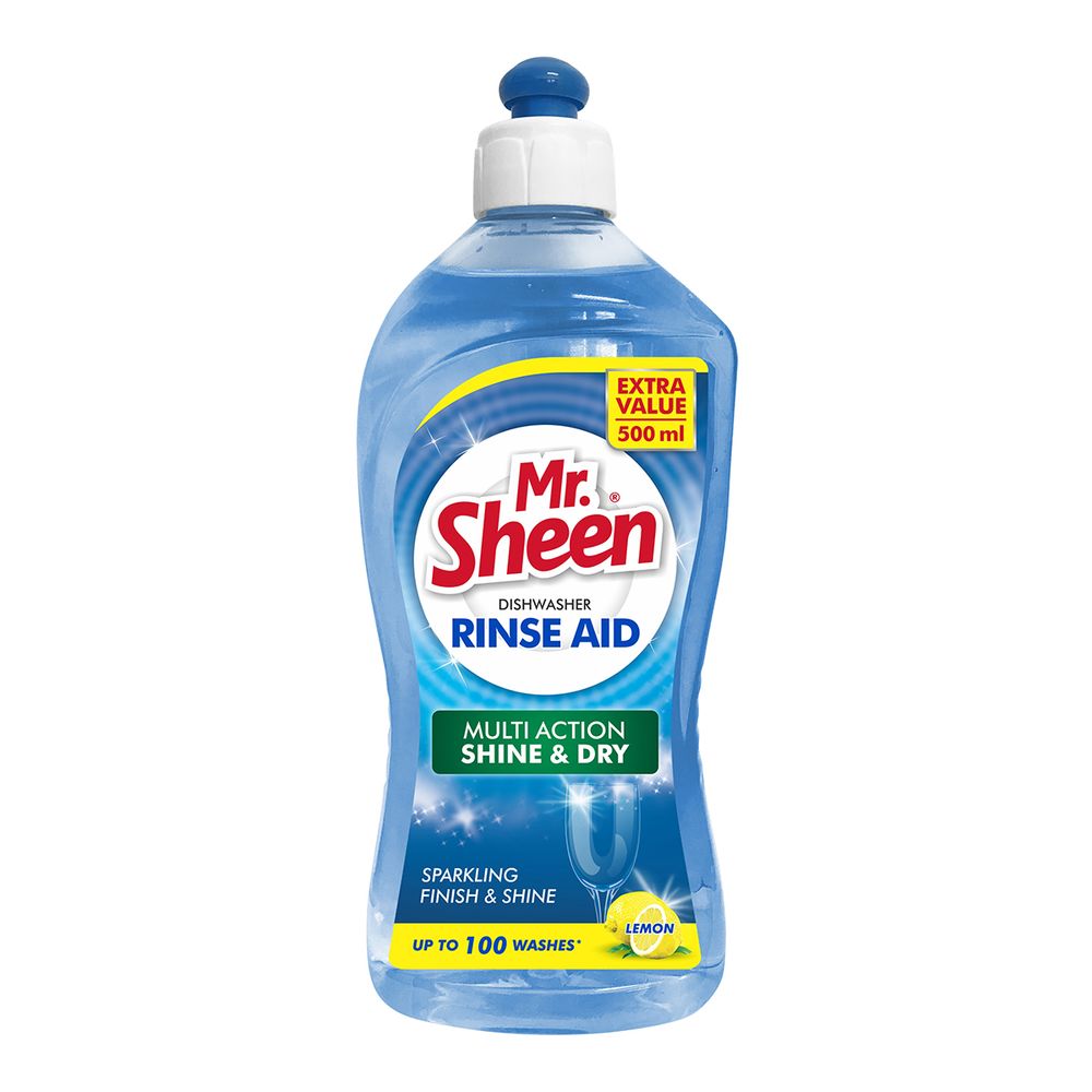 Mr Sheen Dishwasher Automatic Rins Aid Lem 500ml